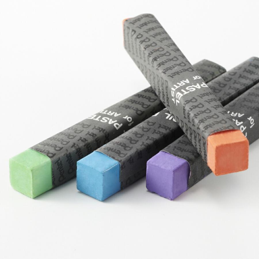 ぺんてる（Pentel） 専門家用パス 49色 白2本入り PTA-50D クレヨン