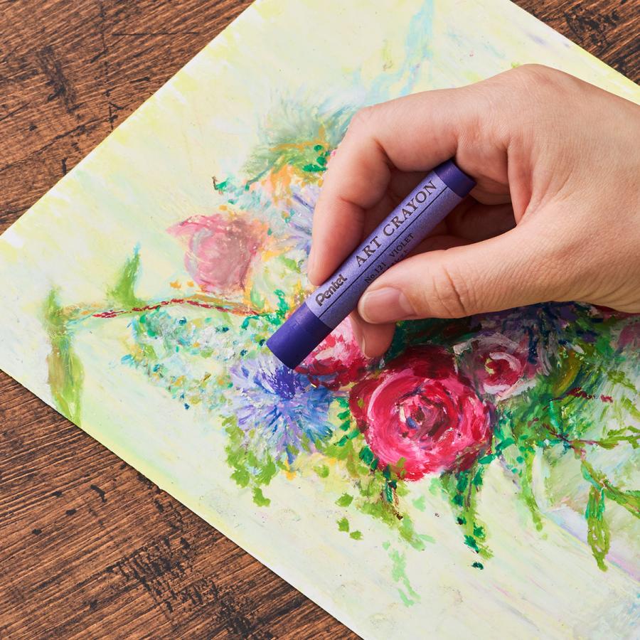 ぺんてる（Pentel） クレヨン ART CRAYON アートクレヨン 25色セット