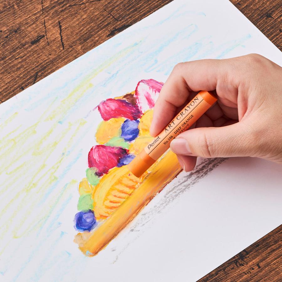 ぺんてる（Pentel） クレヨン ART CRAYON アートクレヨン 25色セット