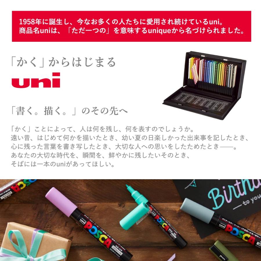 プロッキー 三菱鉛筆 プロッキー細字丸芯+太字角芯 10色セット プロッキー 三菱鉛筆 プロッキー細字丸芯+太字角芯 10色セット
