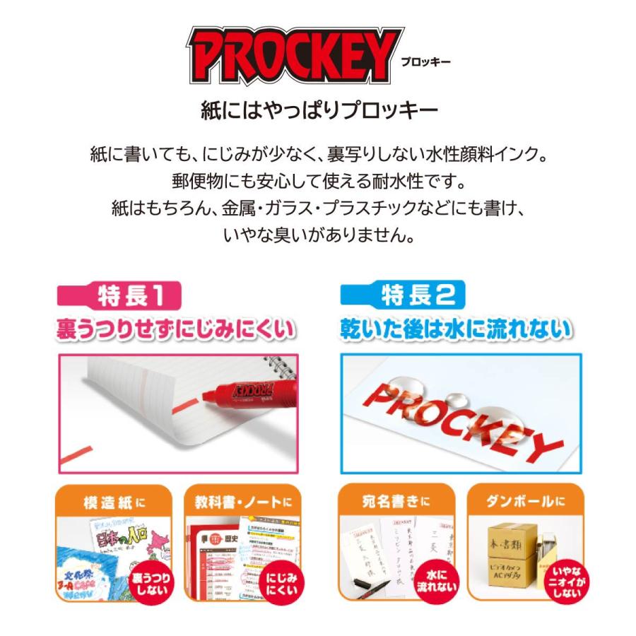プロッキー 三菱鉛筆 プロッキー極細+細字丸芯 8色セット プロッキー 三菱鉛筆 プロッキー極細+細字丸芯 8色セット