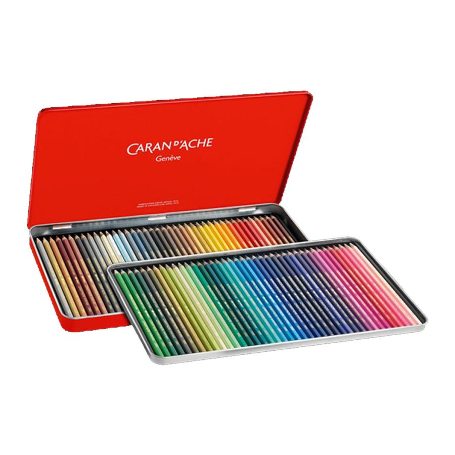 CARAN d'ACHE カランダッシュ スプラカラーソフト色鉛筆 80色