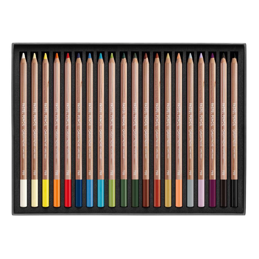 CARAN d'ACHE（カランダッシュ） 788-320 パステルペンシル20色セット