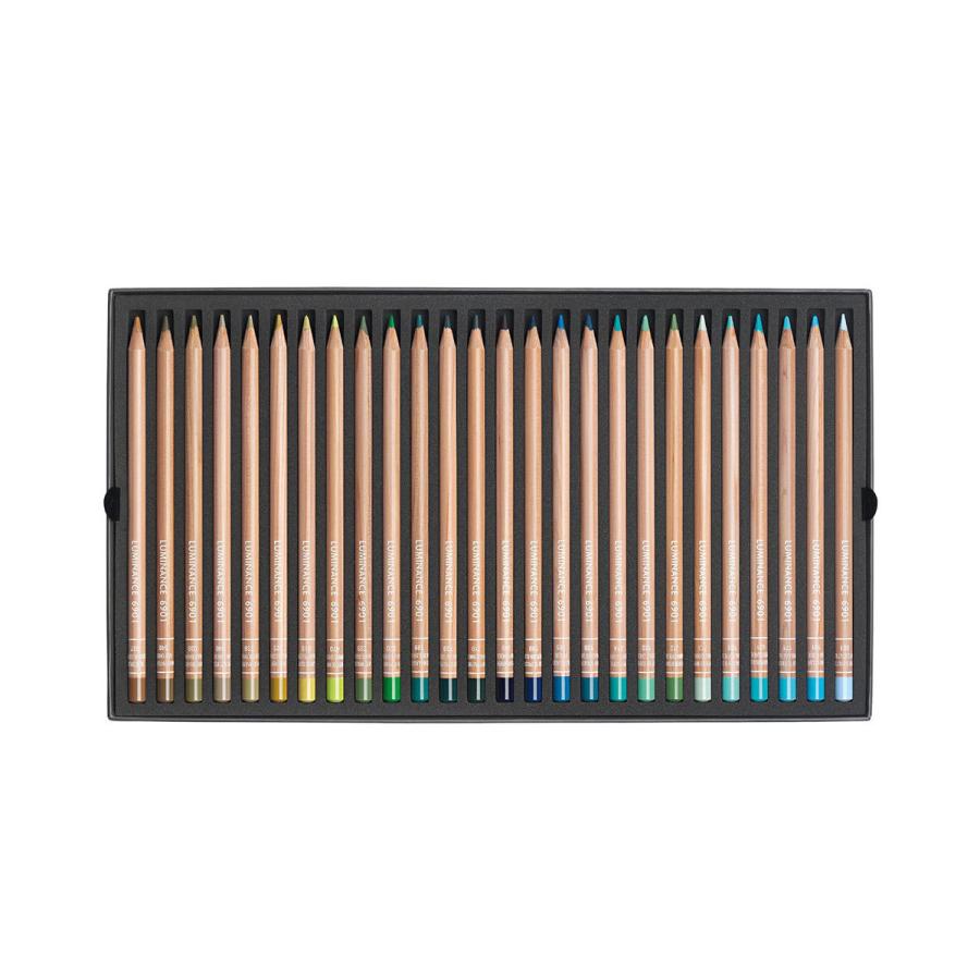 CARAN d'ACHE カランダッシュ ルミナンス 6901 100色セット 紙箱
