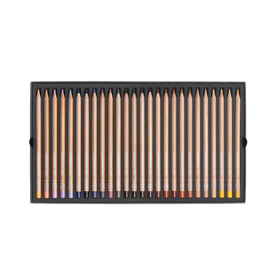CARAN D'ACHE LUMINANCE 6901 100色セット Amazon.com: Caran d'Ache Luminance 6901 Box of 100