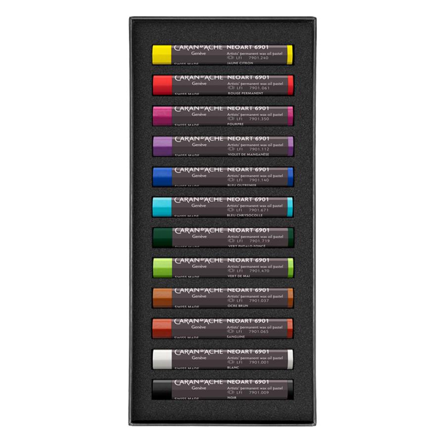 CARAN d'ACHE（カランダッシュ） 7901-312 ネオアート 6901 12色セット