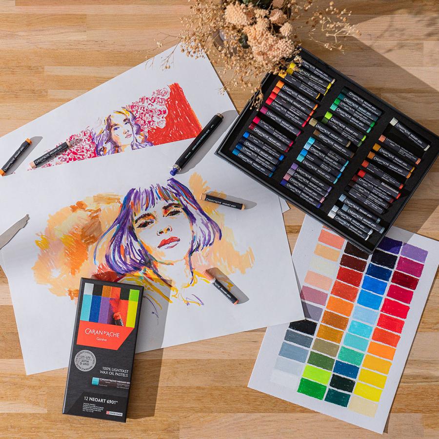 CARAN d'ACHE（カランダッシュ） 7901-312 ネオアート 6901 12色セット