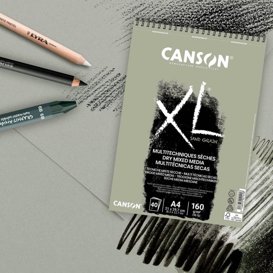 canson キャンソン インフィニティミュージアム プロ カマス 12m巻き XL ミックスメディア ＜A4＞ | 製品情報 | Maruman マルマン株式会社