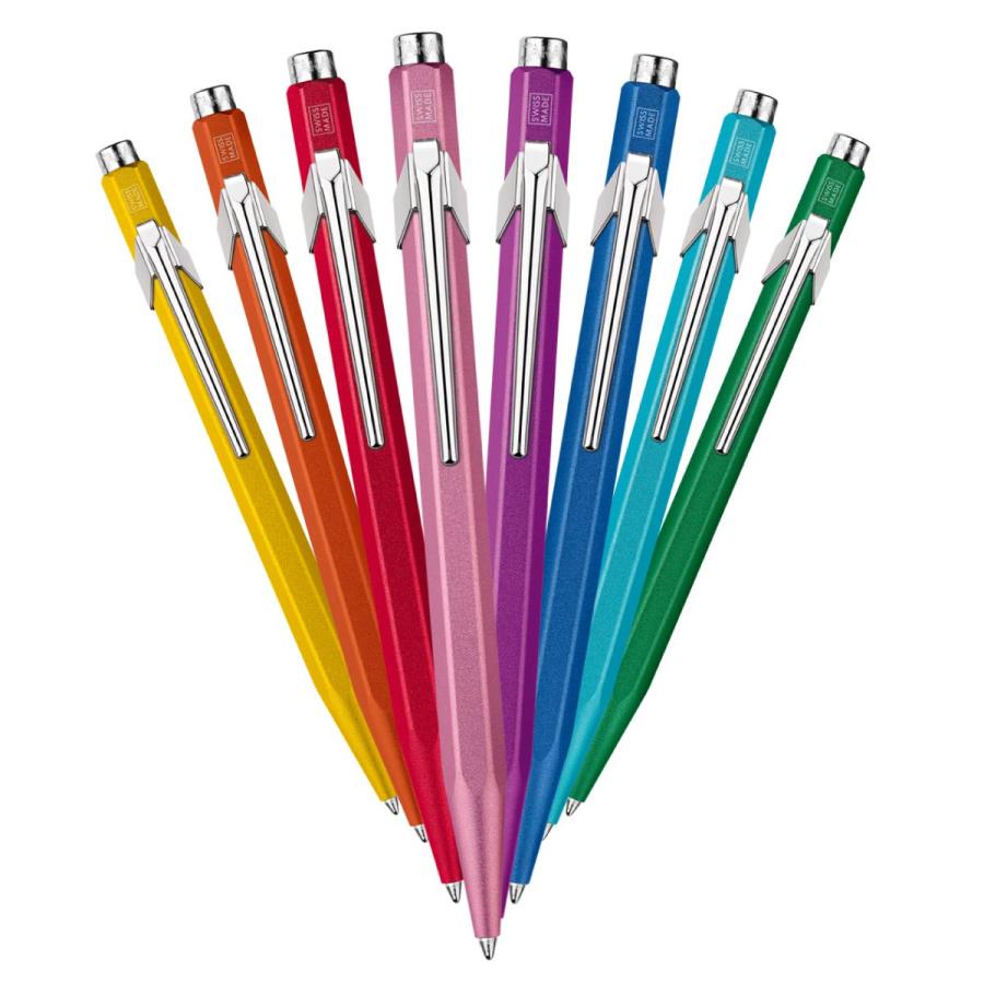 CARAN d'ACHE COLORMAT-X ボールペンセット 新品未使用 849 カランダッシュ COLORMAT-X カラーマットX ボールペン スリム