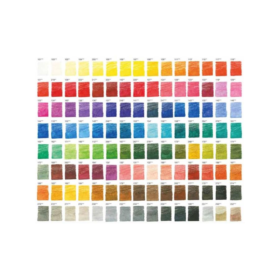 水彩色鉛筆　ファーバーカステル　120色 アルブレヒト・デューラー水彩色鉛筆120色(缶入)