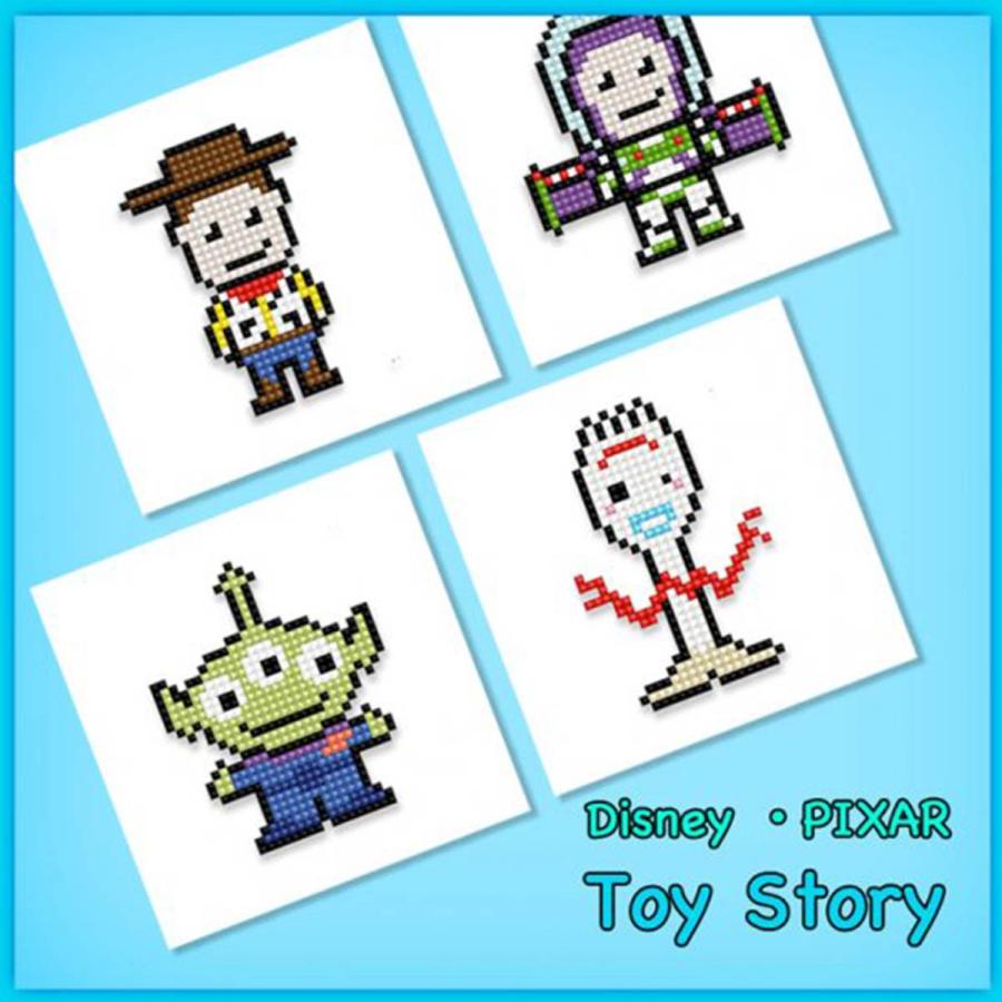 アイラブペインティング DIY キュービックディズニー ステッカー