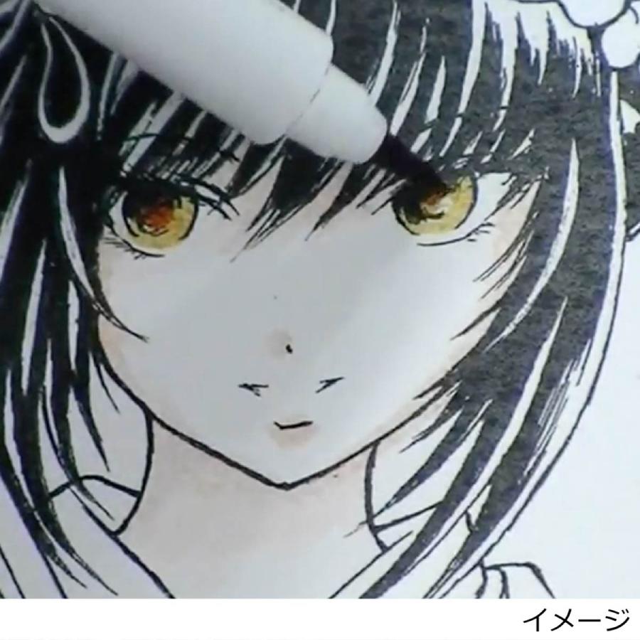 マービー 水性染料細筆マーカー アーティストブラシ 36色 【A