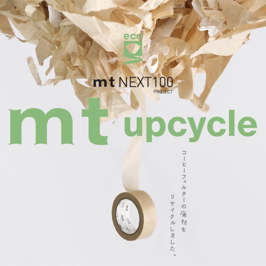 カモ井 カモ井加工紙 マスキングテープ mt upcycle tape 15mm×7m