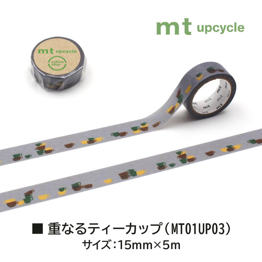 カモ井（KAMOI） カモ井加工紙 マスキングテープ mt upcycle tape 15mm