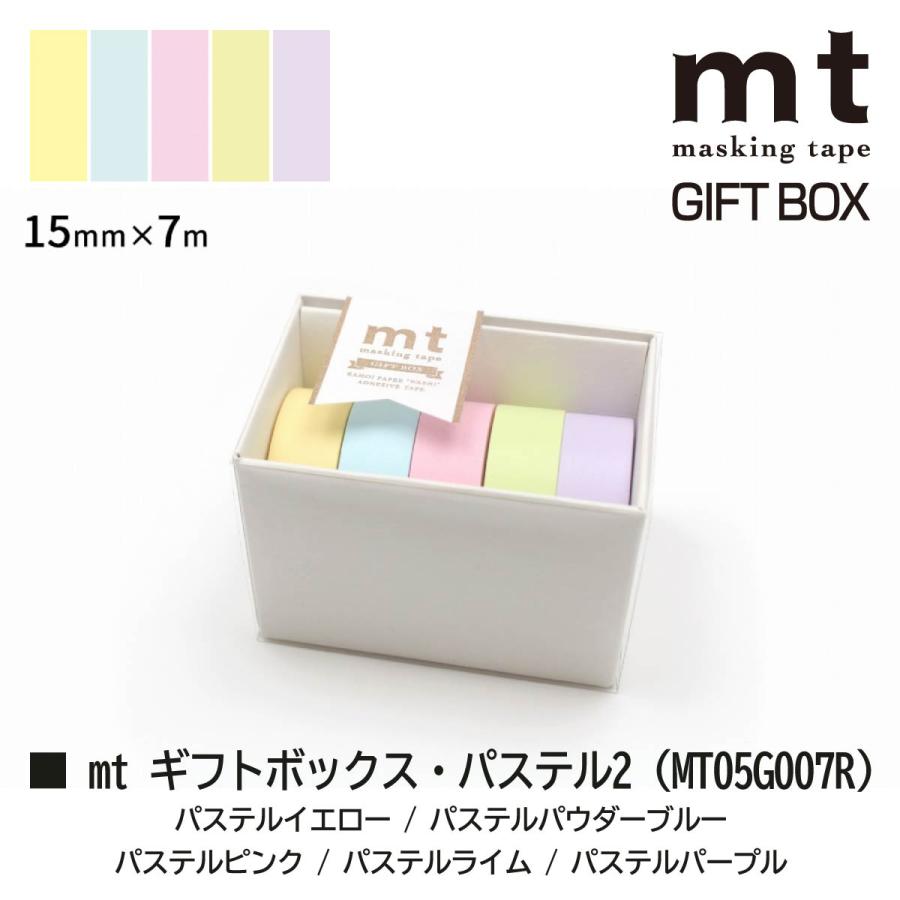 mt（エムティー） カモ井加工紙 【mt GIFT BOX】 15・20mm×7m
