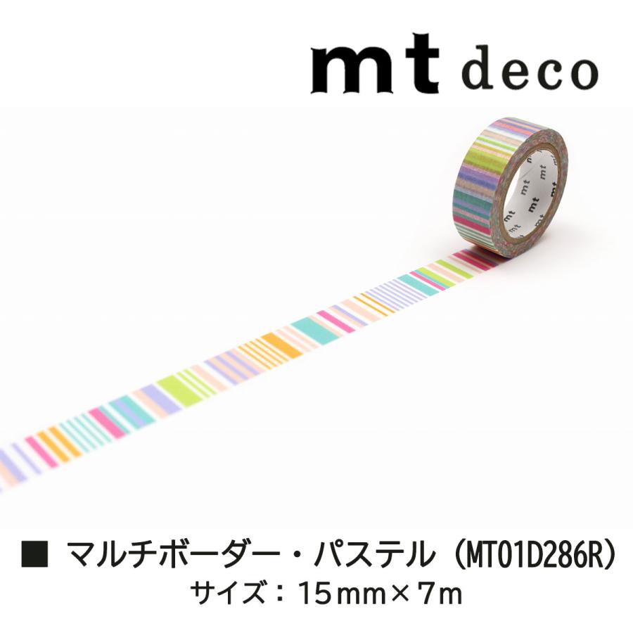 mt（エムティー） カモ井加工紙 マスキングテープ mt 1P Deco02