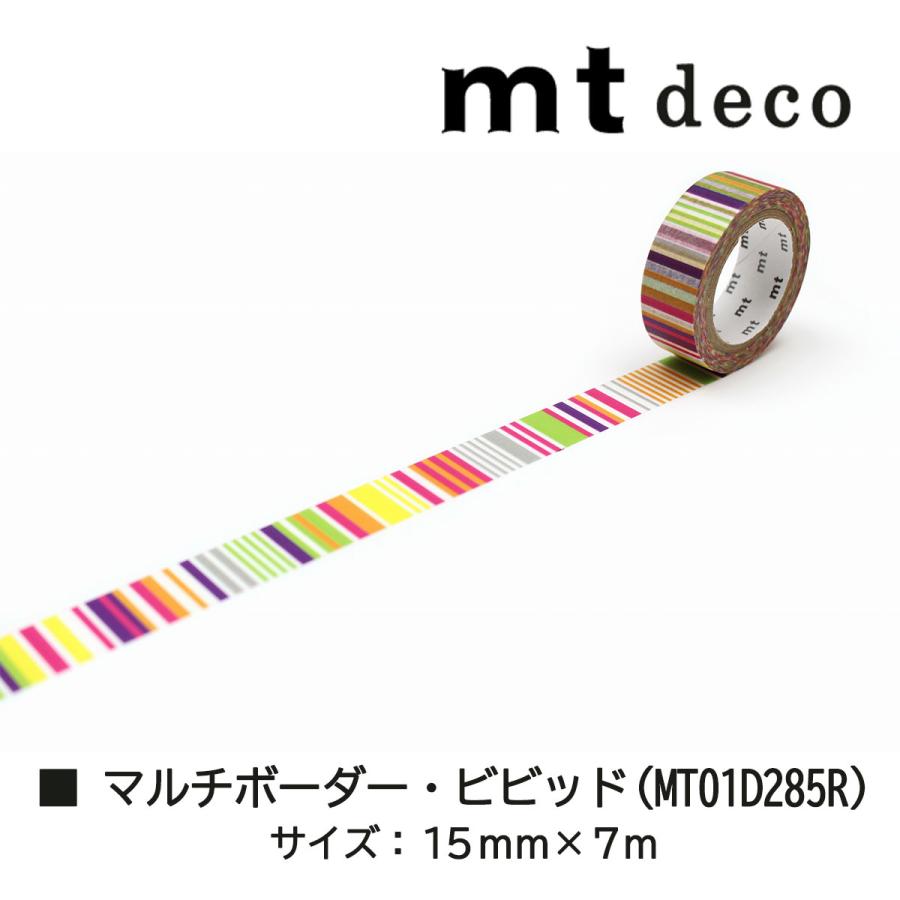mt（エムティー） カモ井加工紙 マスキングテープ mt 1P Deco02