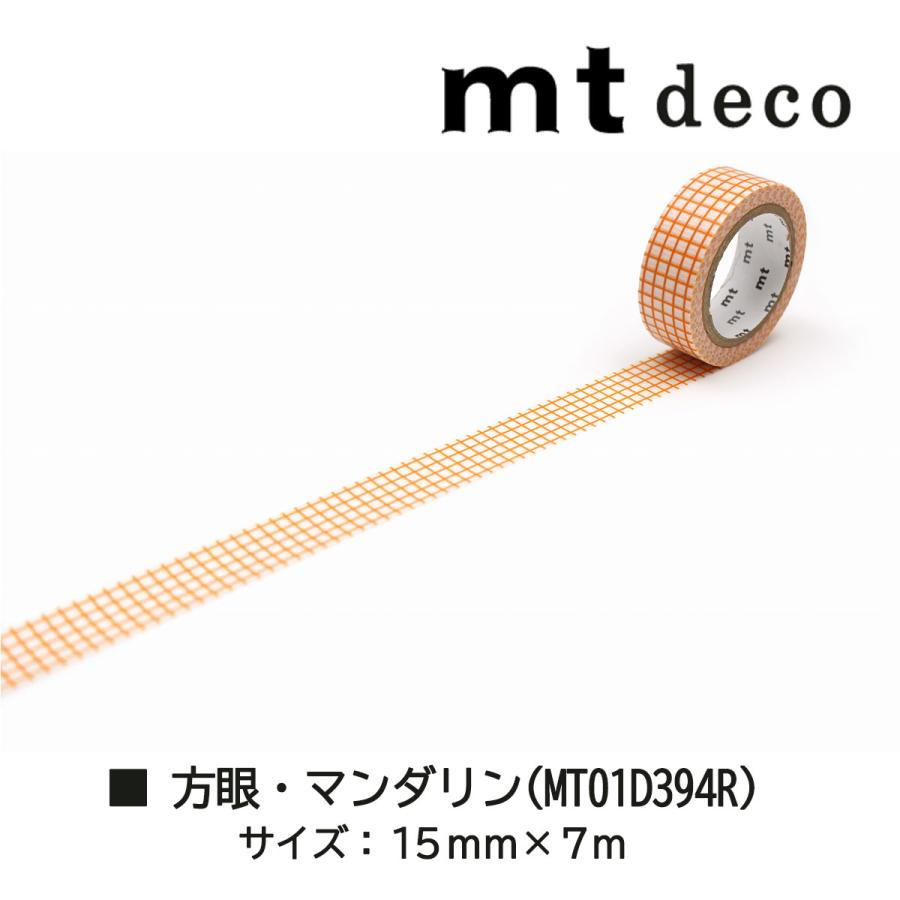 mt カモ井加工紙 マスキングテープ 1P Deco07 方眼 15mmx7m mt カモ井加工紙 マスキングテープ 1P Deco07 方眼 15mmx7m