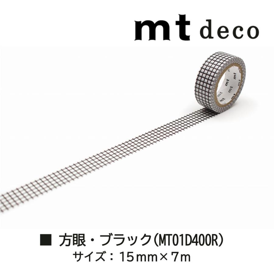 mt カモ井加工紙 マスキングテープ 1P Deco07 方眼 15mmx7m mt カモ井加工紙 マスキングテープ 1P Deco07 方眼 15mmx7m