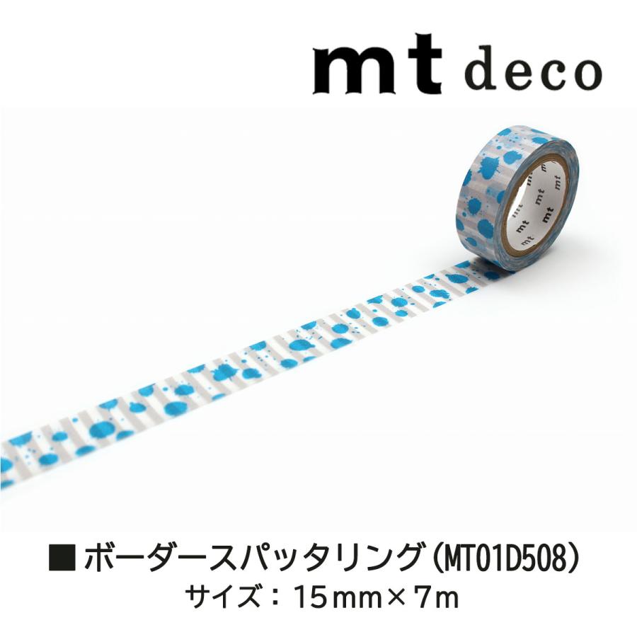mt（エムティー） カモ井加工紙 マスキングテープ mt 1P Deco09