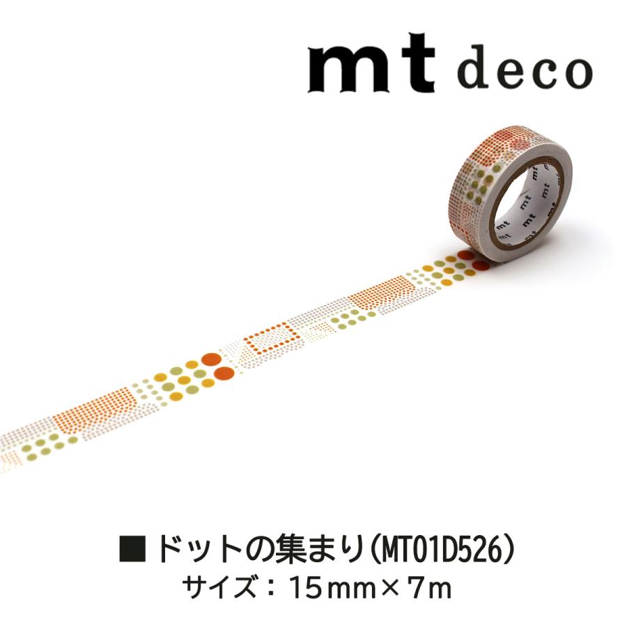 mt（エムティー） カモ井加工紙 マスキングテープ mt 1P Deco09