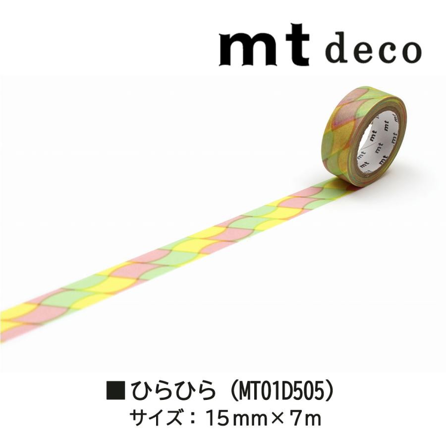 mt（エムティー） カモ井加工紙 マスキングテープ mt 1P Deco09