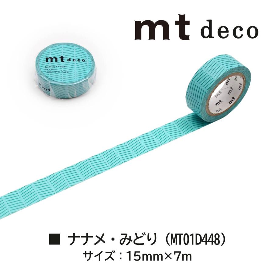 mt 【ネコポス可】カモ井加工紙 マスキングテープ 【mt1P/Deco11