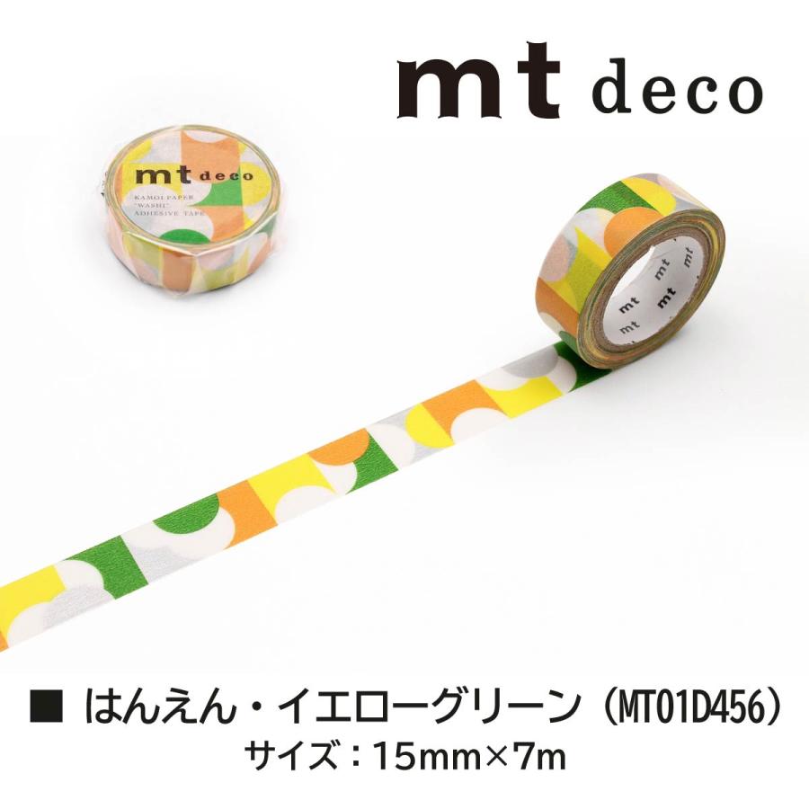 ネコポス可】カモ井加工紙 マスキングテープ 【mｔ1Ｐ/Deco12】15mm×7m