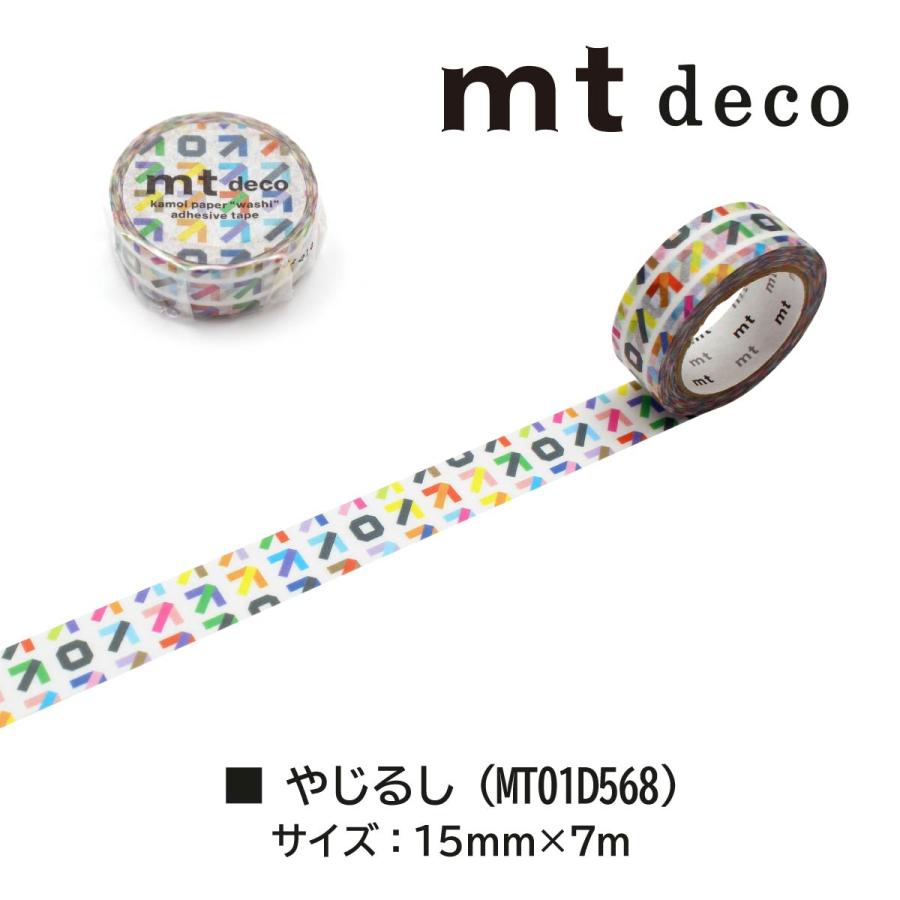 mt（エムティー） カモ井加工紙 マスキングテープ (mt1P/Deco18