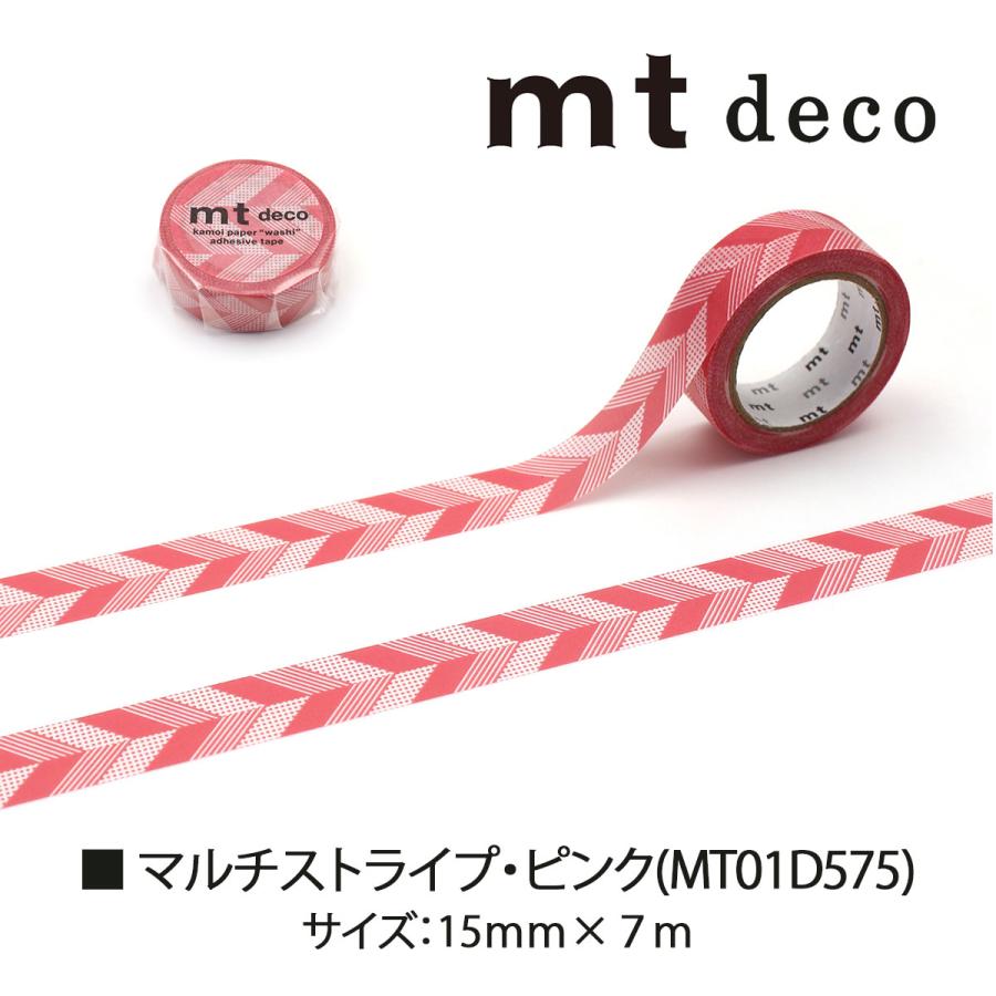 カモ井加工紙 マスキングテープ (mt1P/Deco20) 15mm×7m (MT01D575