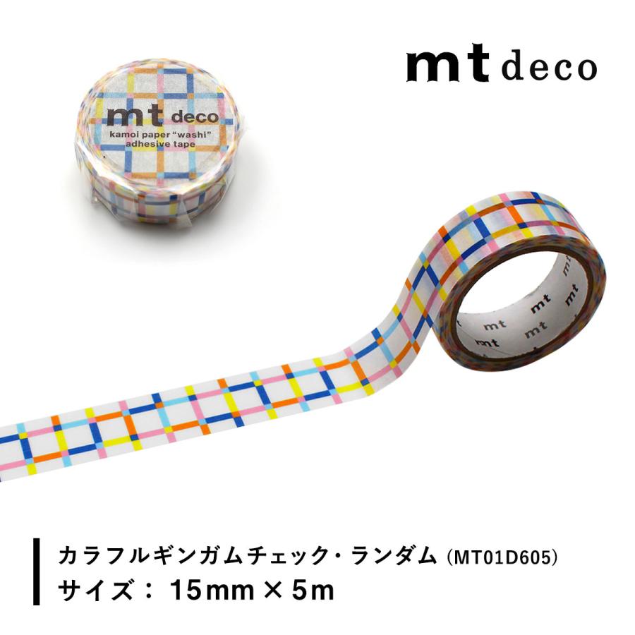 mt（エムティー） カモ井加工紙 マスキングテープ 【mt1P/Deco24