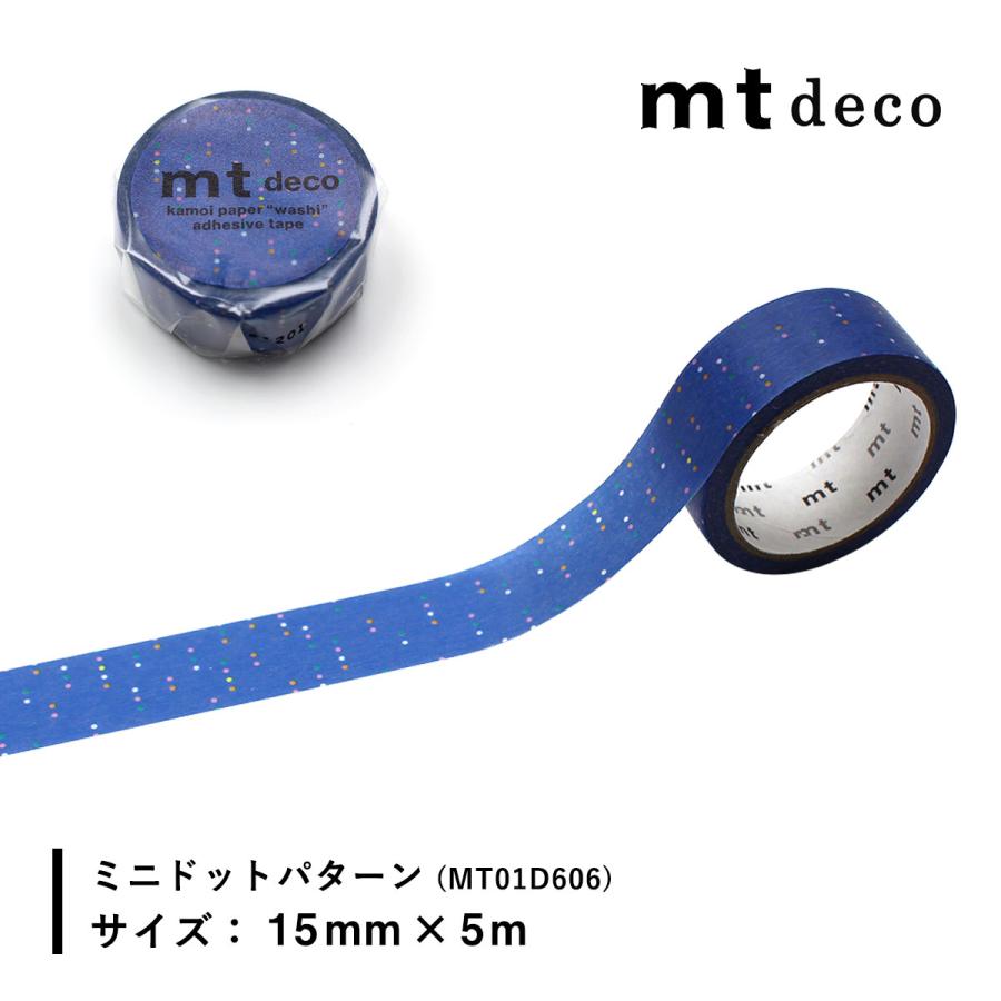 mt（エムティー） カモ井加工紙 マスキングテープ 【mt1P/Deco24