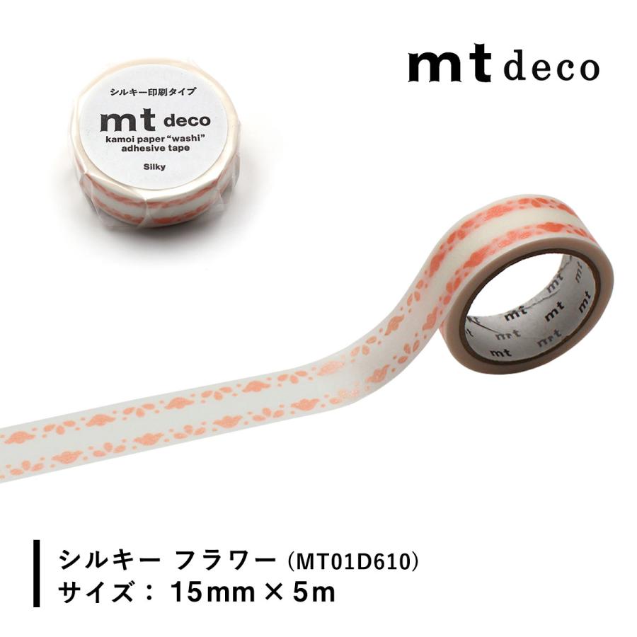 mt（エムティー） カモ井加工紙 マスキングテープ 【mt1P/Deco25