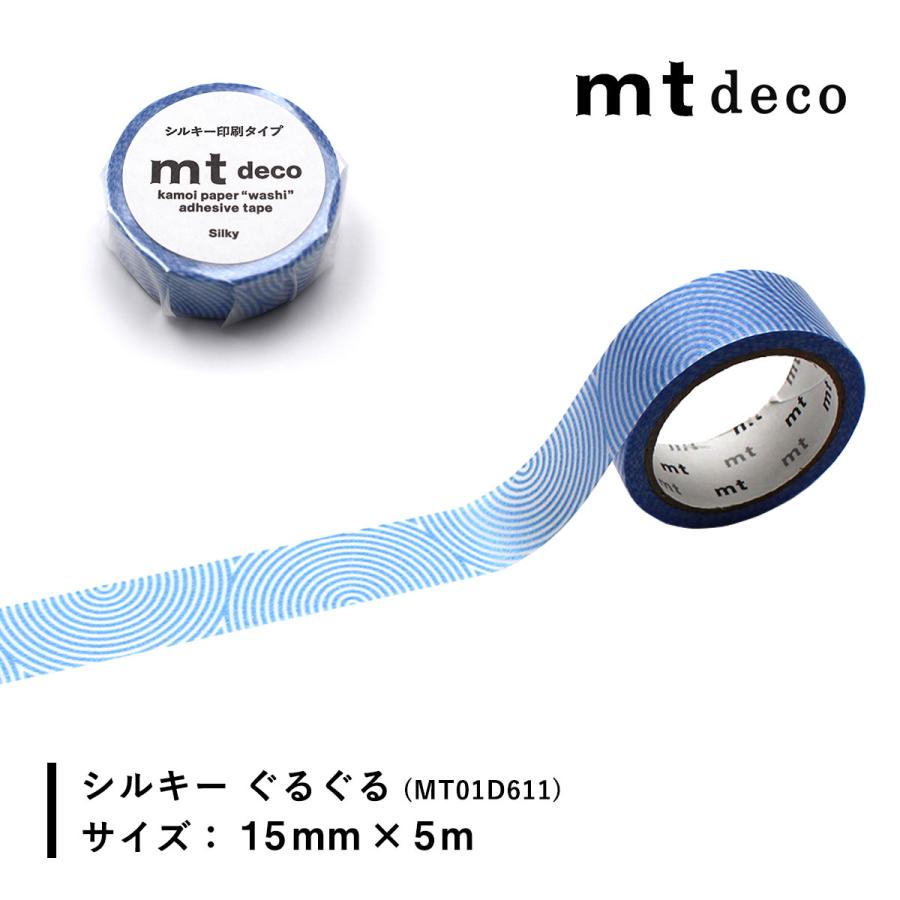 mt（エムティー） カモ井加工紙 マスキングテープ 【mt1P/Deco25