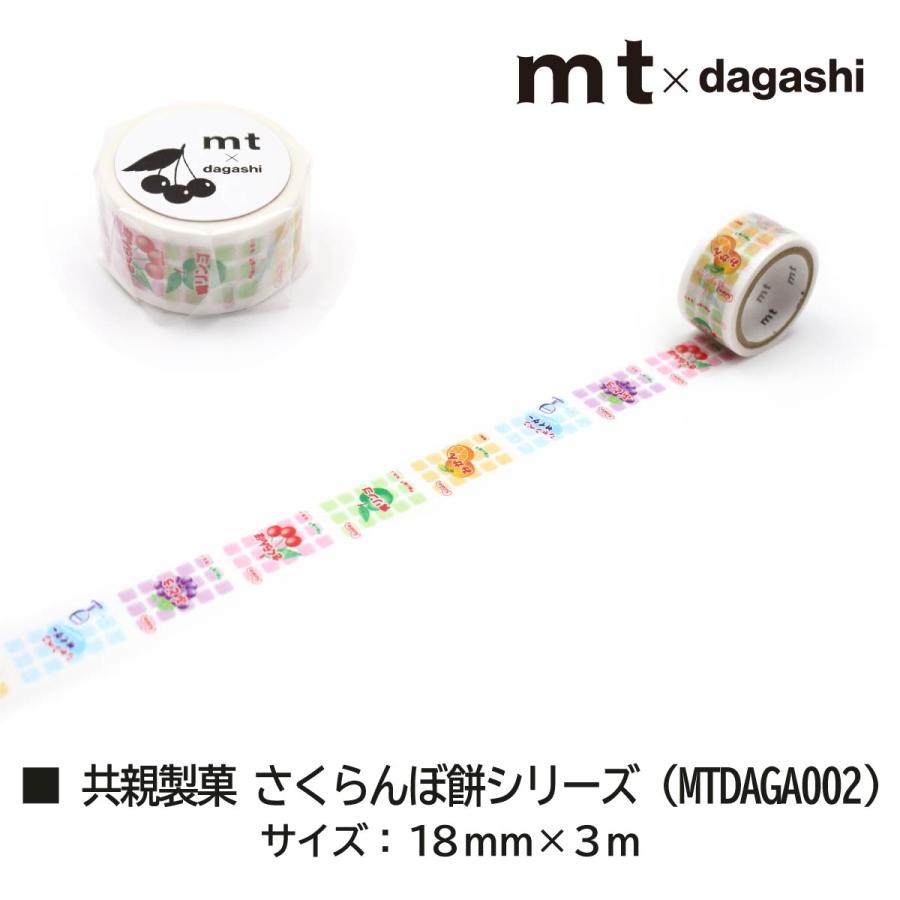 mt 【ネコポス可】カモ井加工紙 マスキングテープ mt×【dagashi(駄菓子