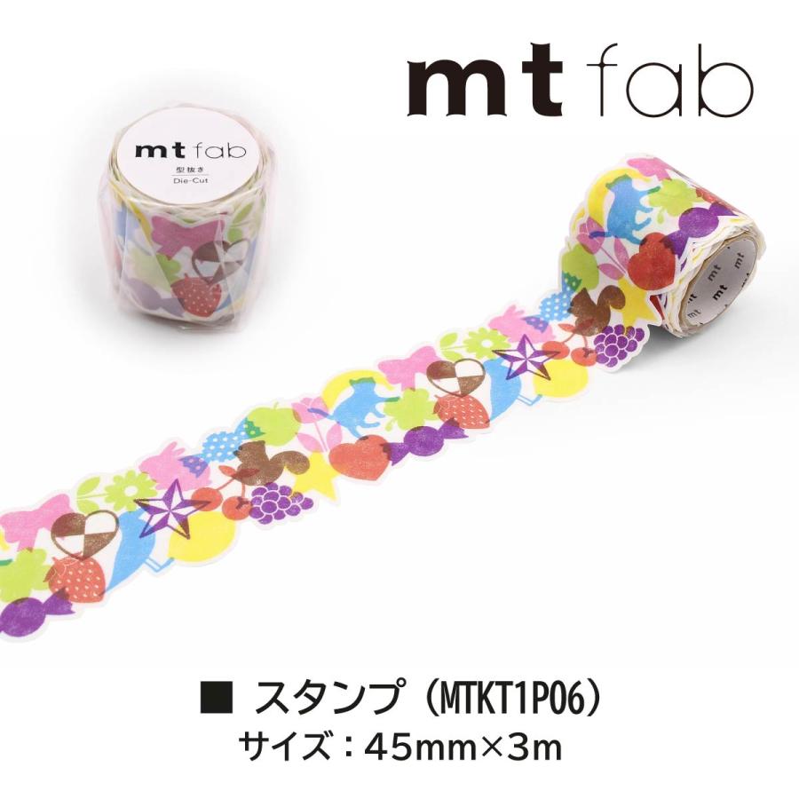 mt（エムティー） カモ井加工紙 マスキングテープ 【mt fab/型抜き