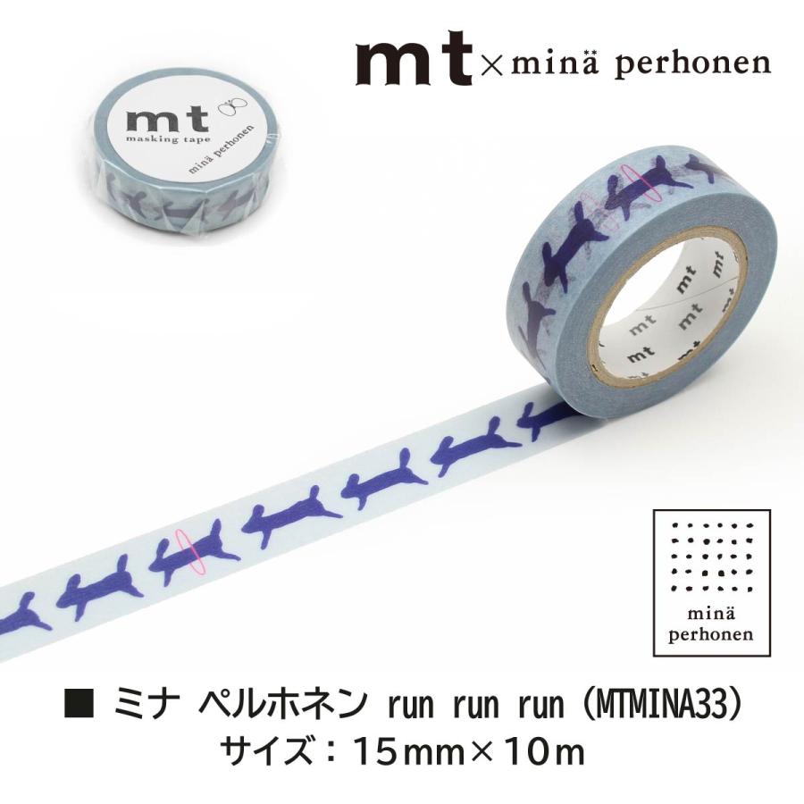 【ネコポス可】 カモ井加工紙 mt×【mina perhonen(ミナ ペルホネン)】 15mm×10m(MTMINA03・07・13・26・33)｜art-and-craft-lab｜06