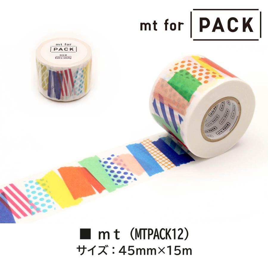 ★Ⓜ︎ 【バラ売り可】 梱包用 強粘着テープ mt PACK 45mm mt カモ井加工紙 梱包用強粘着テープ 【mt for PACK 01】 45mm