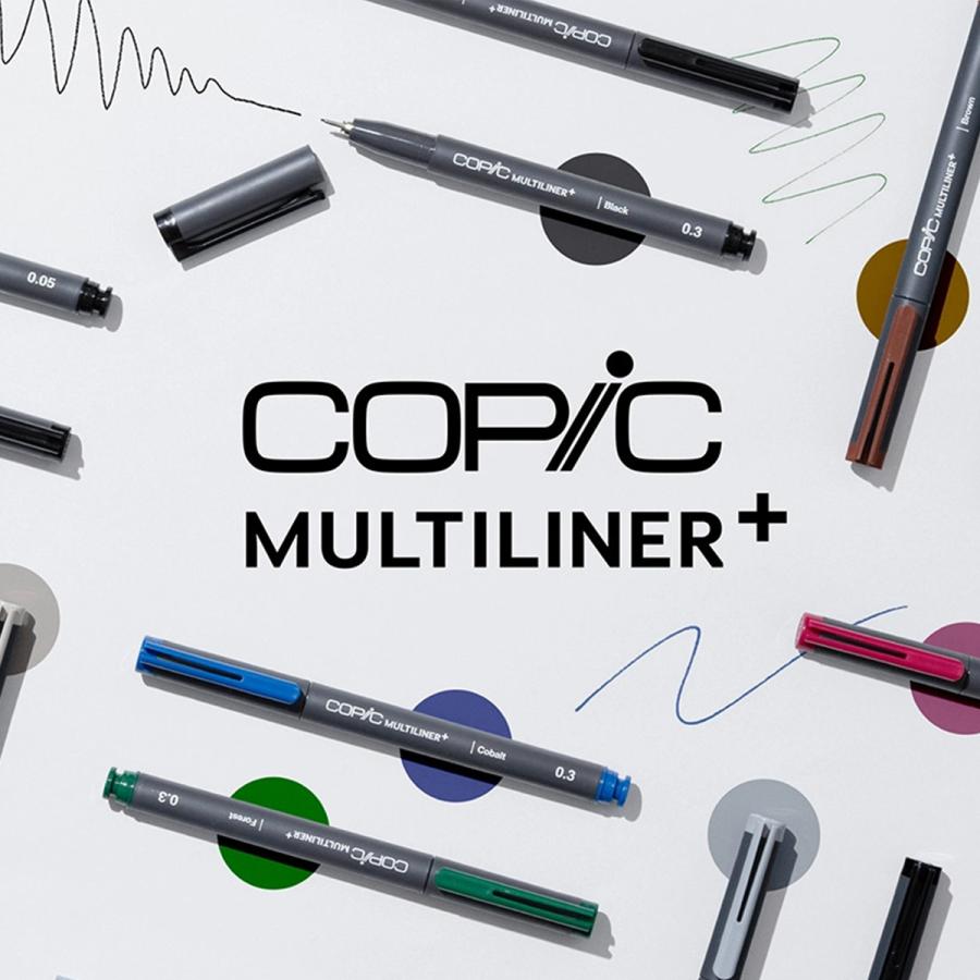 コピック（COPIC） Too マルチライナープラス 5本セット 全9種