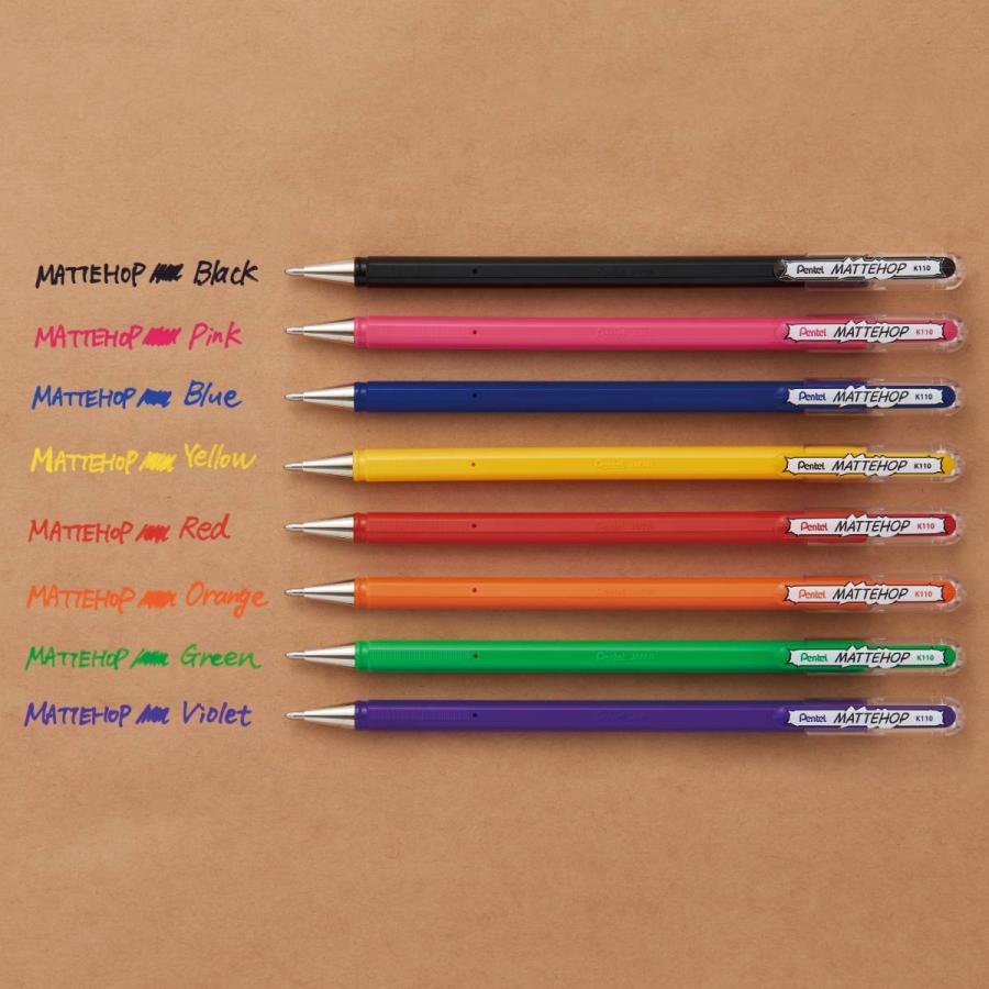 ぺんてる（Pentel） マットホップボールペン 1.0mm 【オリジナル