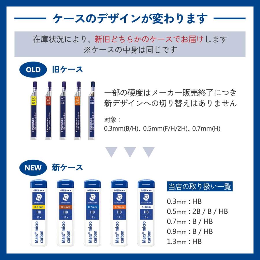 日本正規品】 ステッドラー (STAEDTLER) シャープ替芯 マルス マイクロ