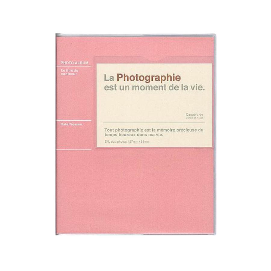 Z&K(ゼットアンドケイ) ピタットアルバムS パステル色 【ピンク