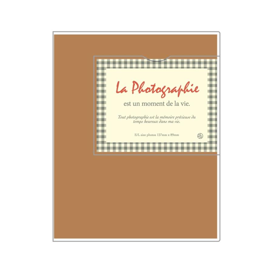 専用　アルバムクラフト ピタットアルバム クラフトカラー S size [M便 12/25] - Z&K