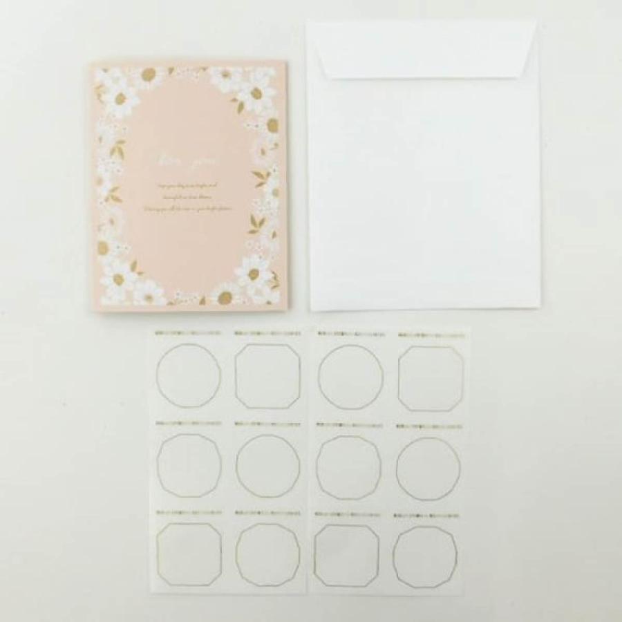 Z&K(ゼットアンドケイ) フラワーフレーム色紙 ミニ (全3種