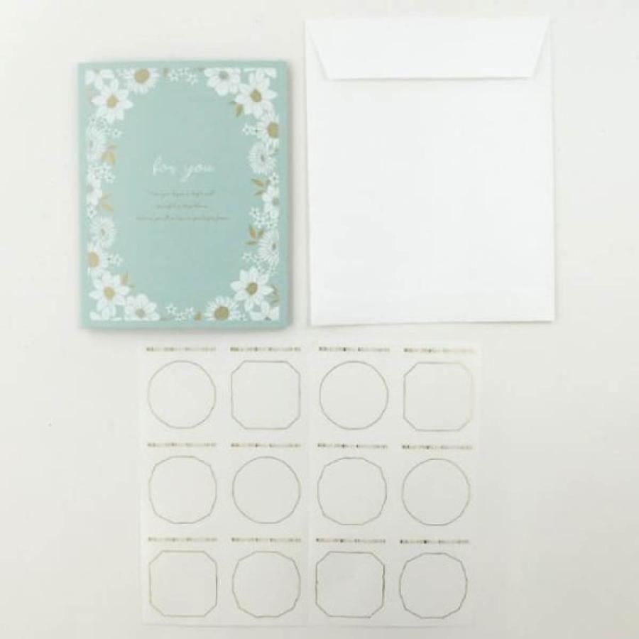 Z&K(ゼットアンドケイ) フラワーフレーム色紙 ミニ (全3種