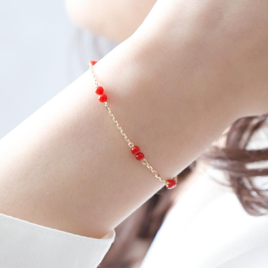 18金 天然珊瑚ブレス(血赤色) 楽天市場】≪1年保証付き≫ 日本産血赤珊瑚＜枝＞K18 18WGブレスレット