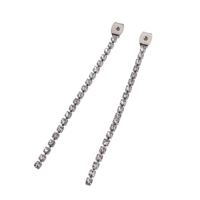 デザインキャッチ ピアス 1ペア 60mm アクセサリー パーツ 四角 