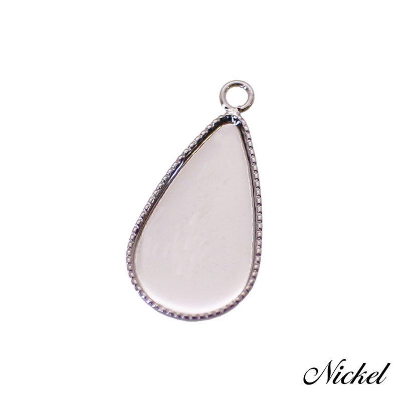 しずくペンダント ペンダント トップ チャーム しずく型 2個 21mm×11mm