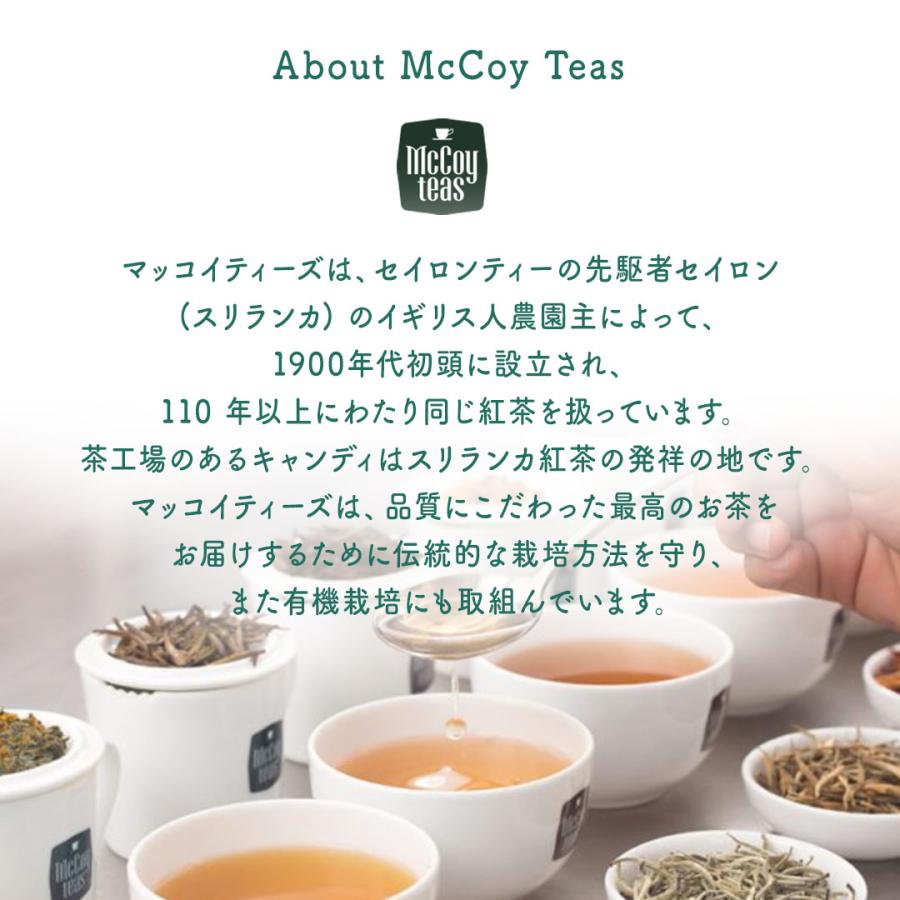 送料無料 マッコイティー mccoyteas 紅茶 tea アップルシナモン Apple