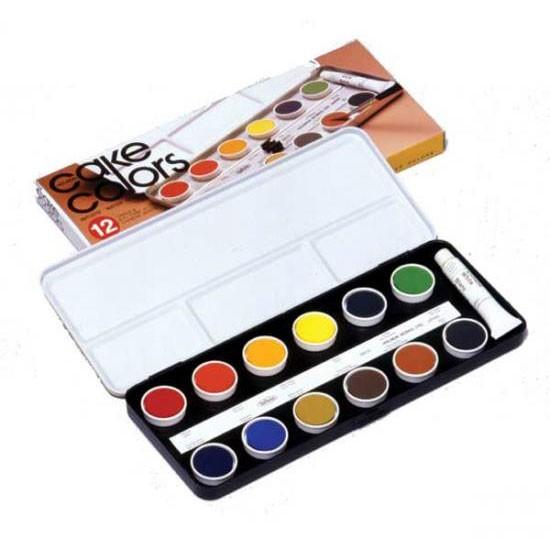 ホルベイン 固形水彩絵具 ケーキカラー 透明12色セット C010 額縁画材ドットコム 通販 Yahoo ショッピング